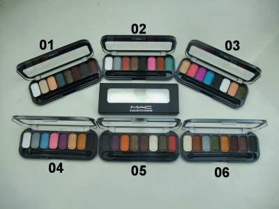 MAC 8 Colors Eyeshadow Whole set(6pcs/set)